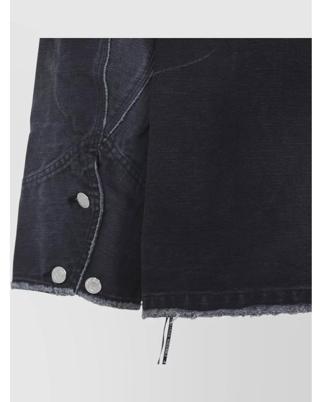MASTERMIND WORLD Blue Cotton Utility Shirt Jacket for men