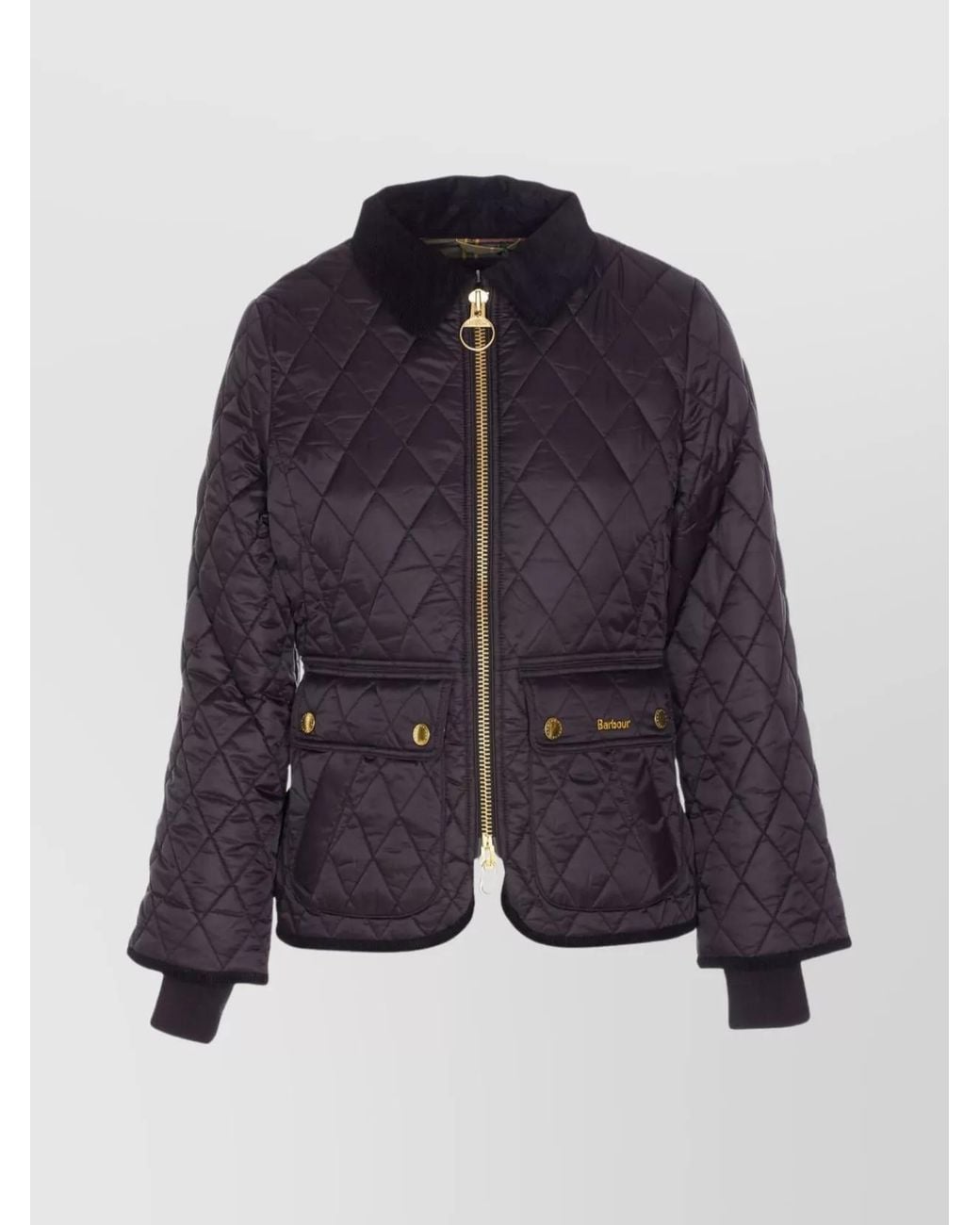 Barbour Blue Quilted Puffer Jacket