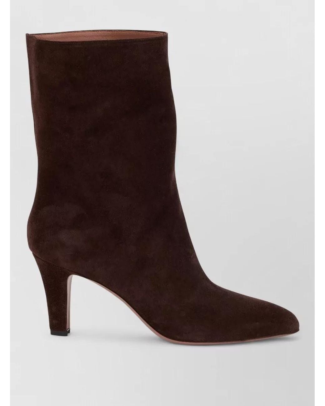 Paris Texas Brown Suede Ankle Boots