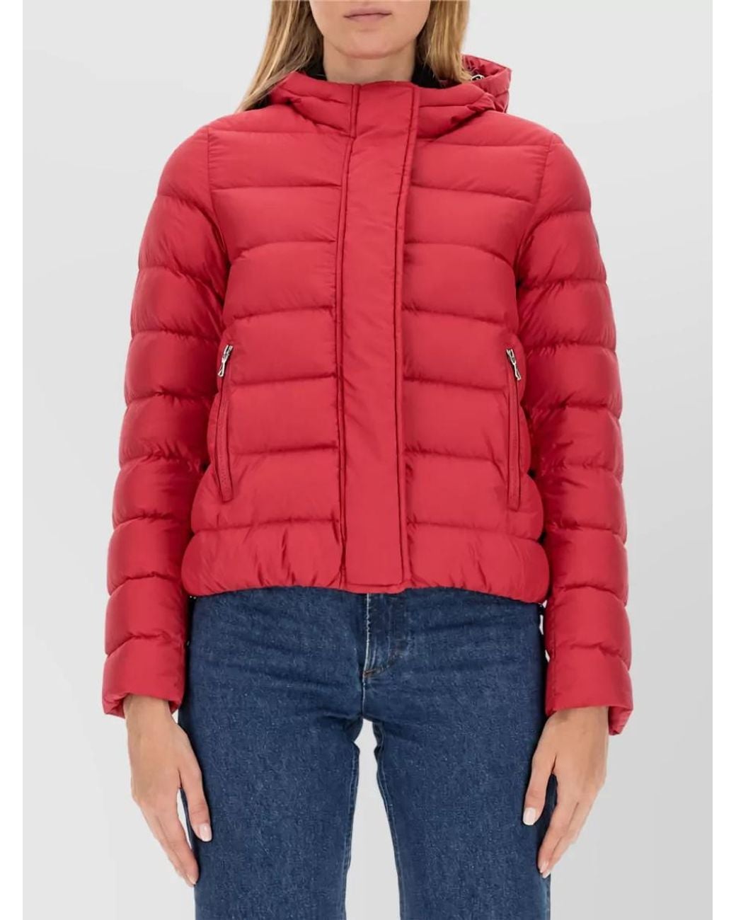 Colmar Red Regular-Fit Puffer Jacket