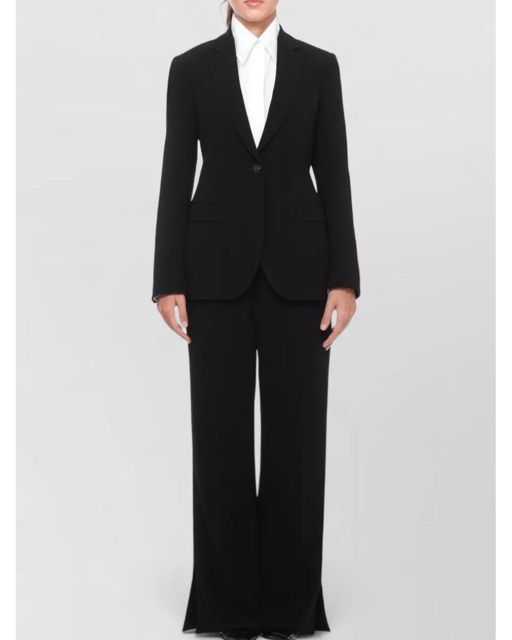 Alberto Biani Black Single Breasted Blazer