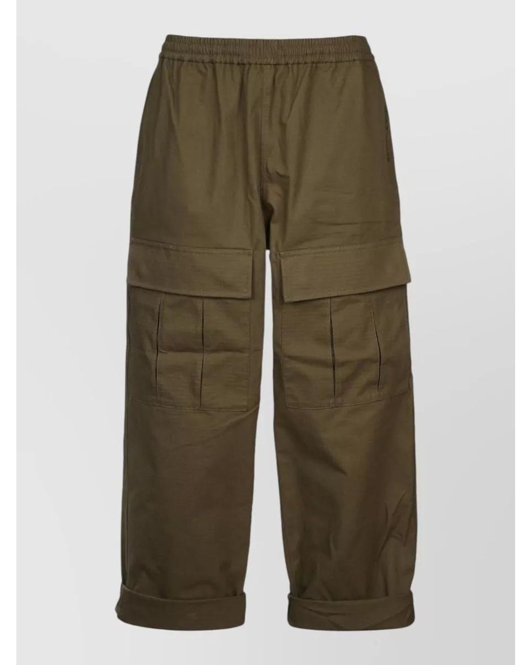 Acne Green Cargo Shorts for men