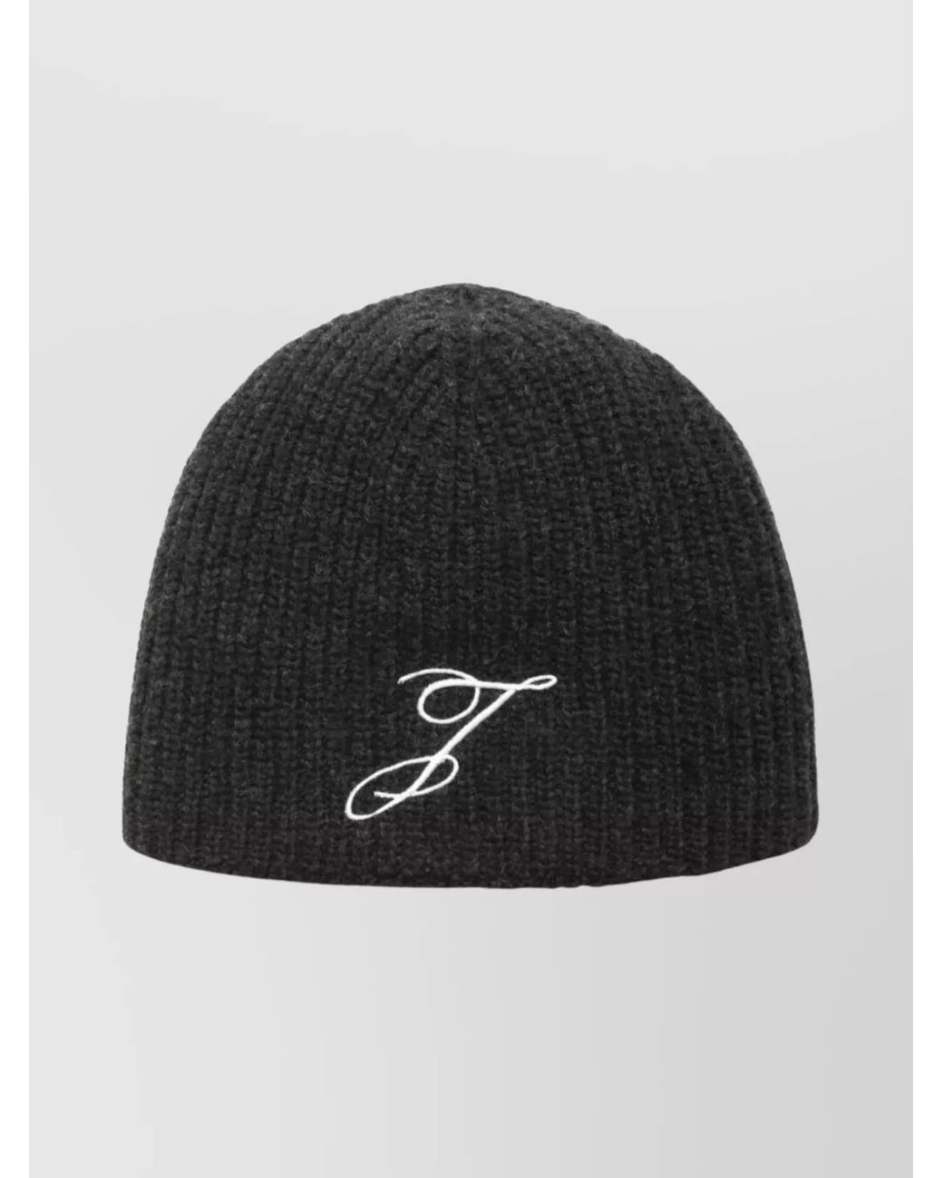 Jacquemus Black Wool Beanie for men