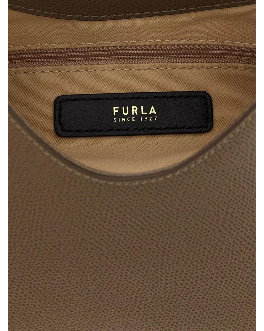 Furla Multicolor Mini Textured Leather Shoulder Bag