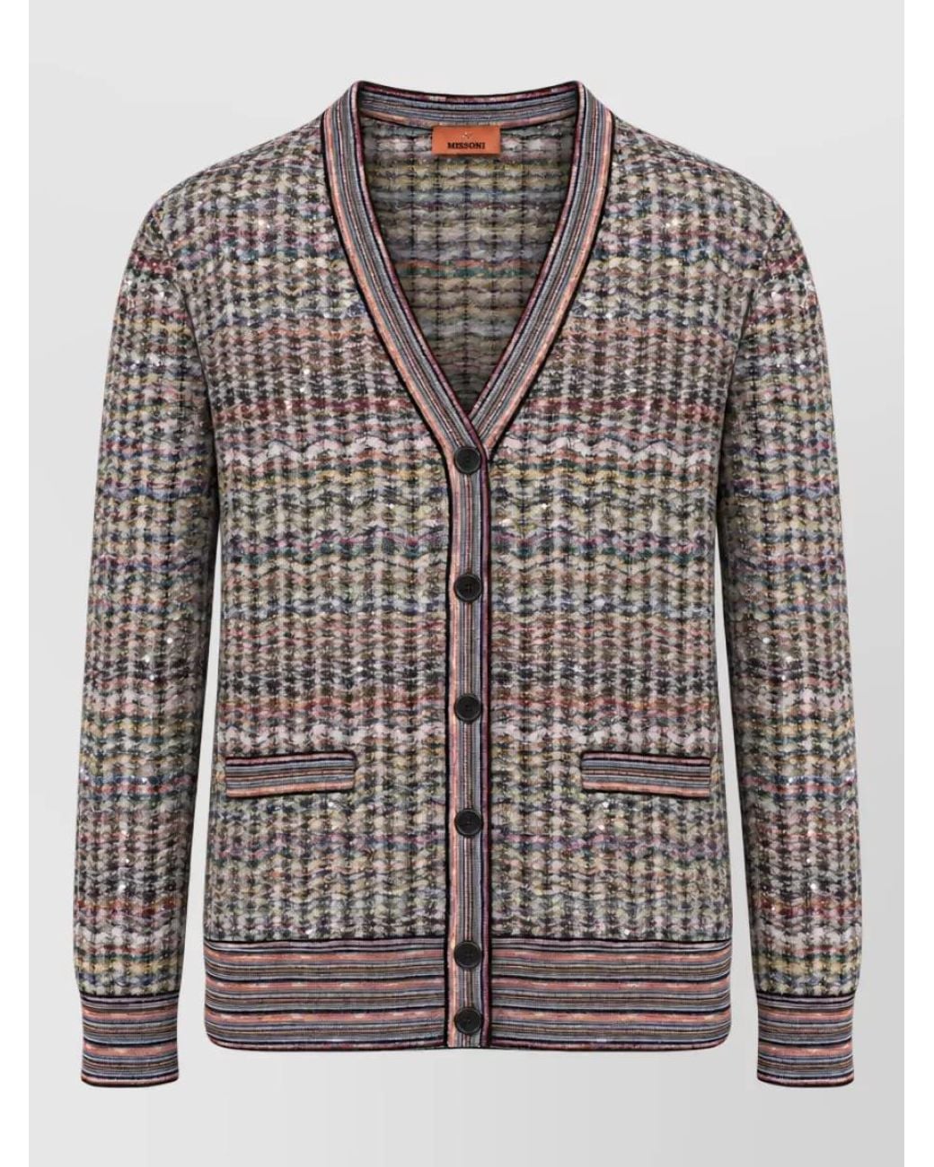 Missoni Gray Fitted Jacket