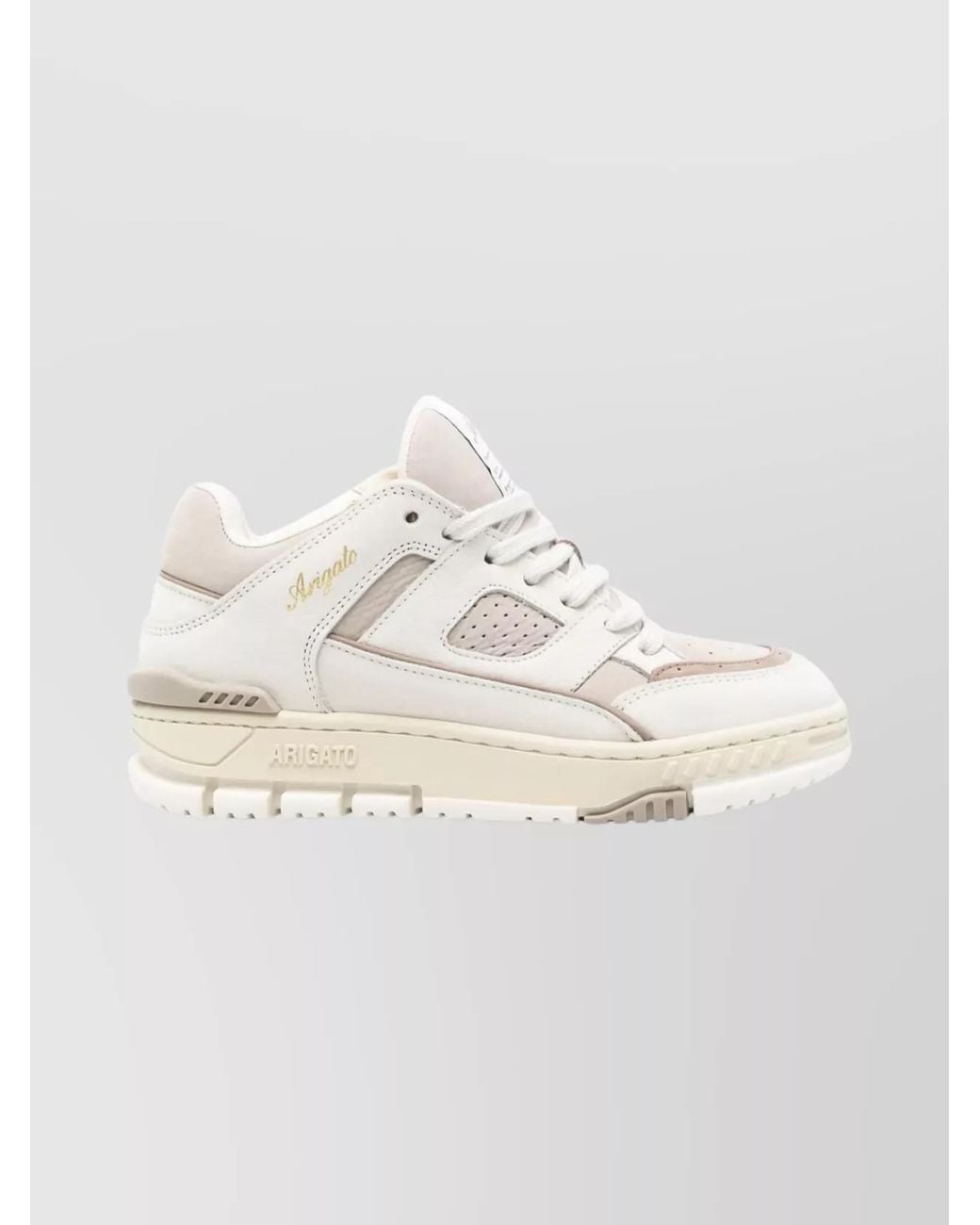 Axel Arigato White Leather Low-Top Sneakers