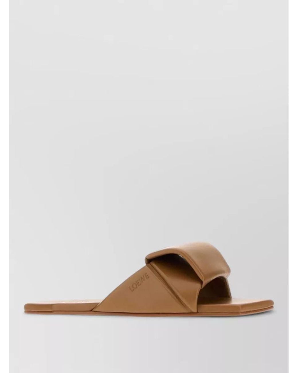 Loewe Multicolor Leather Origami Slippers