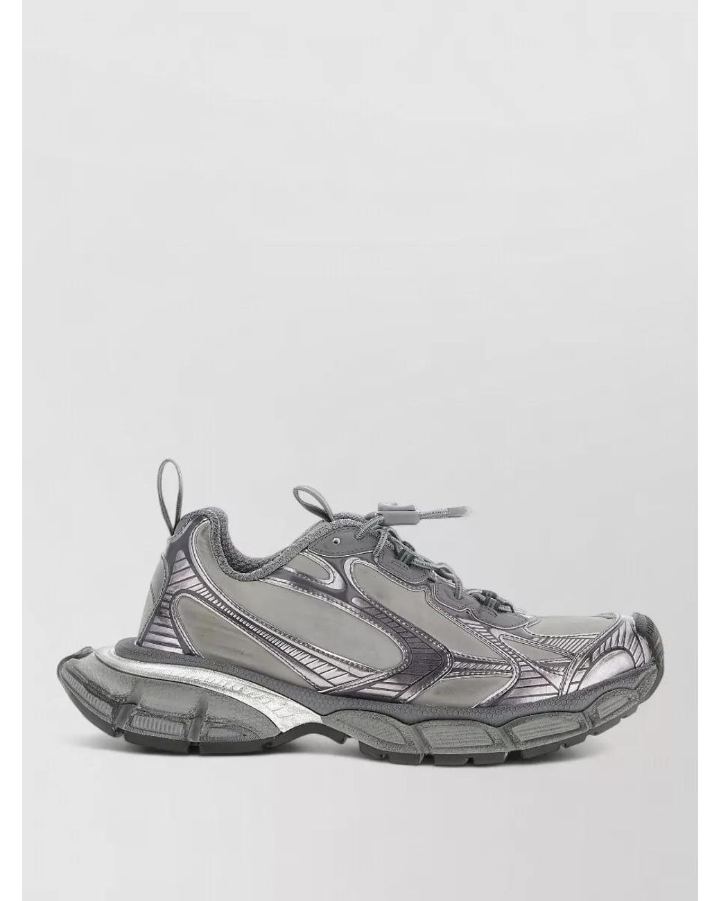 Balenciaga Gray 3Xl Low-Top Sneakers for men