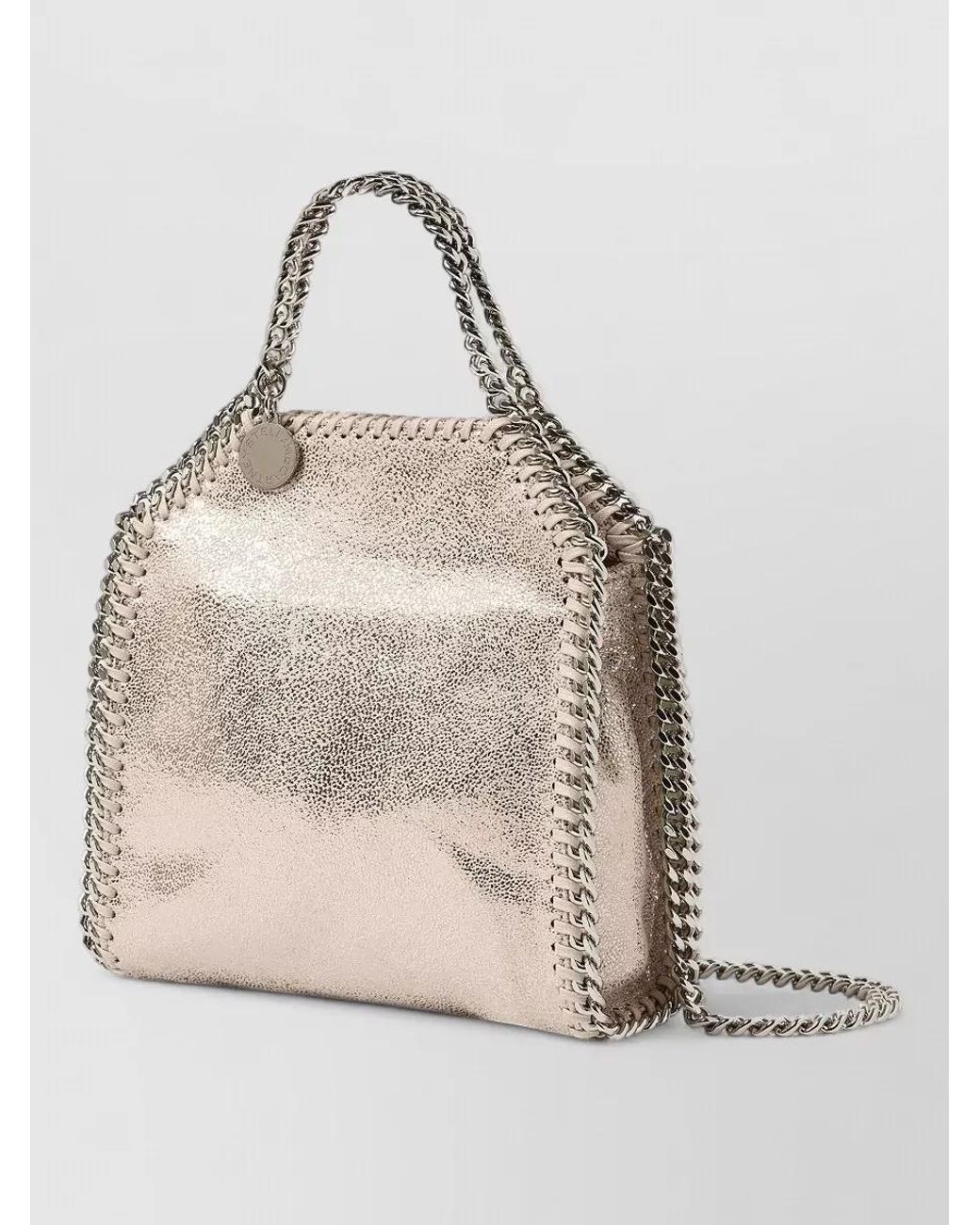 Stella McCartney Natural Falabella Tiny Mini Bag