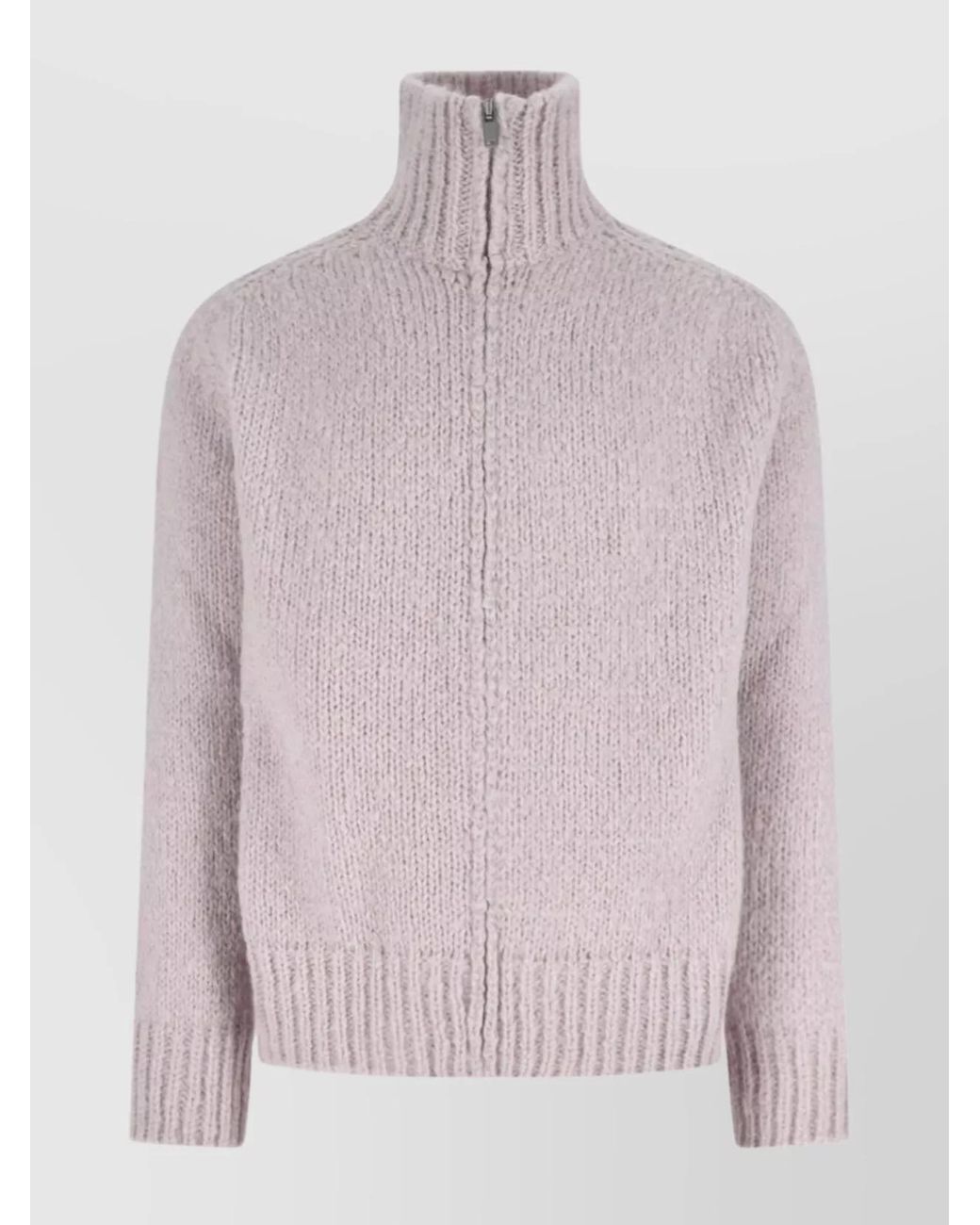 Jil Sander Pink Mohair Alpaca Crewneck Jumper for men