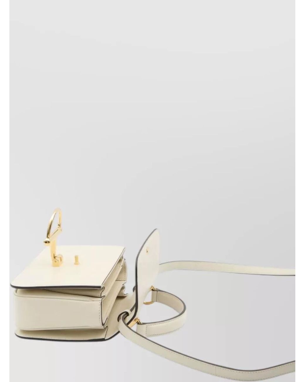 Gucci Natural Small Leather Crossbody Bag