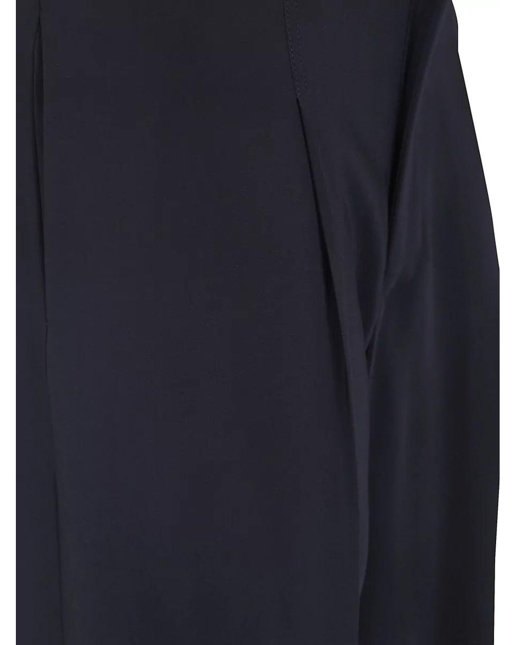 Alberta Ferretti Blue Tailored Trousers