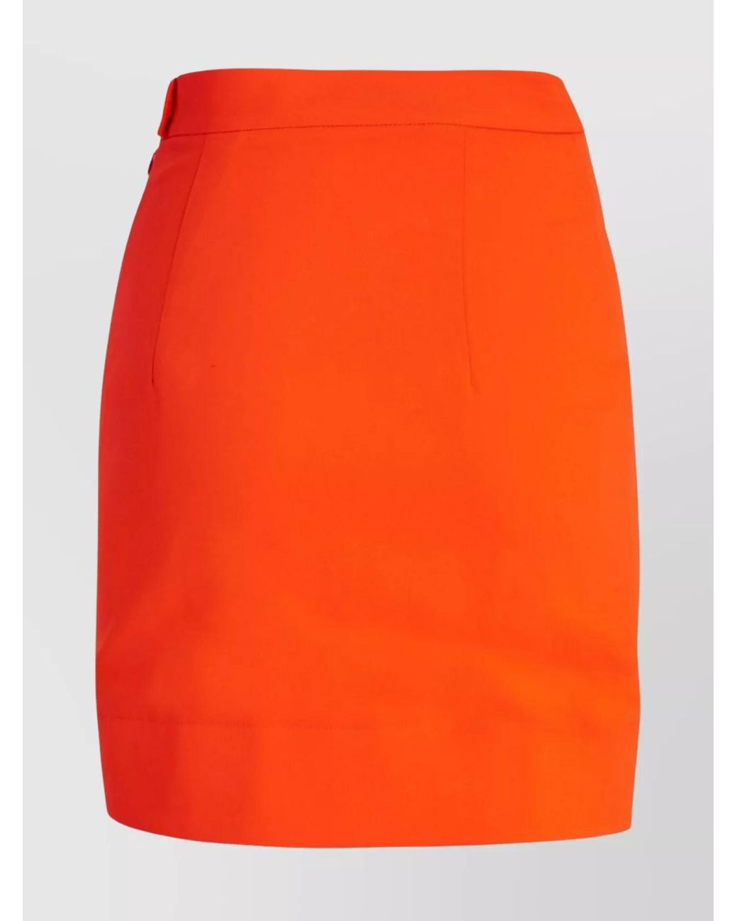 Vivienne Westwood Orange High-Rise Mini Skirt