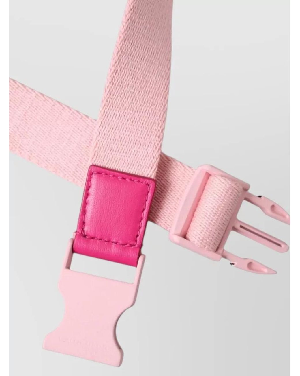 Dolce & Gabbana Pink Canvas Belt