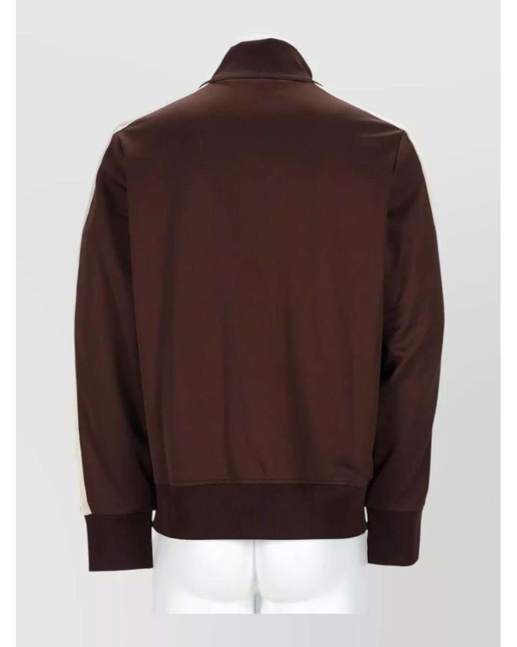Palm Angels Brown Logo Track Jacket for men