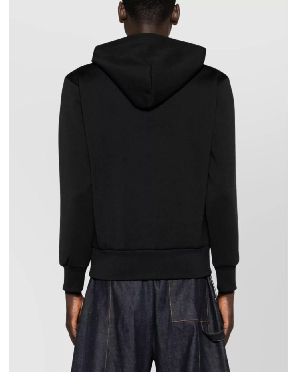 Comme des Garçons Black Logo Cotton Hoodie