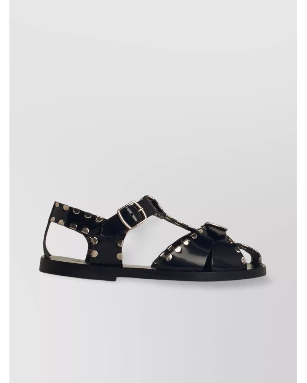Bally Black Leather Sandals