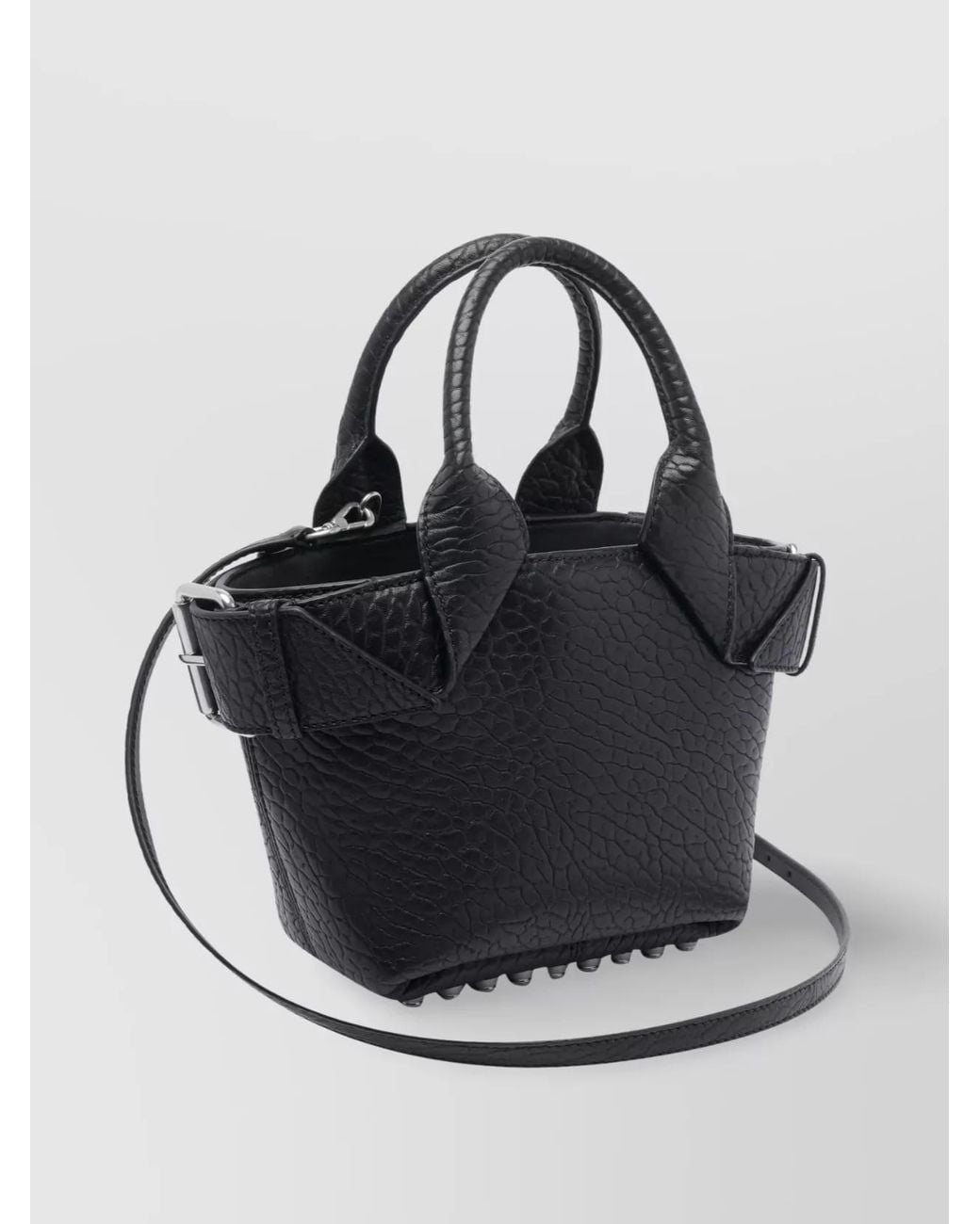 Alexander Wang Black Small Leather Tote Bag
