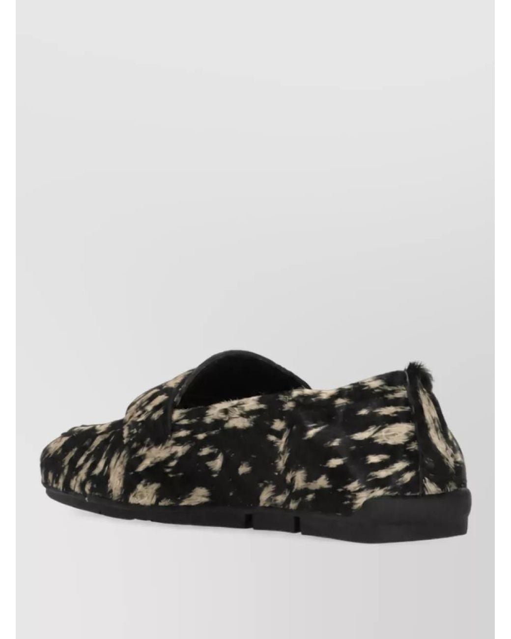 Ash Black Leather Loafers