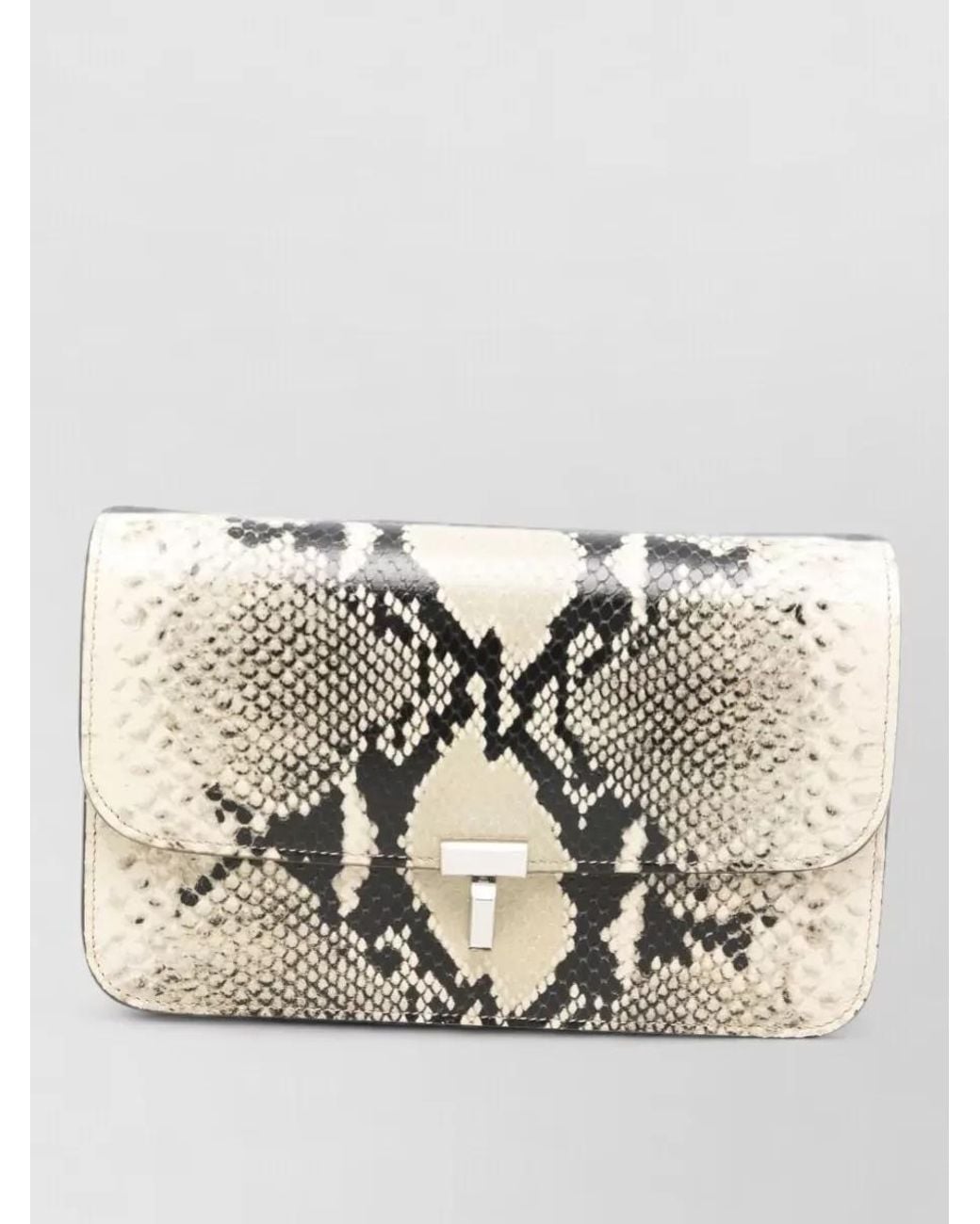 Totême Metallic Leather Crossbody Bag