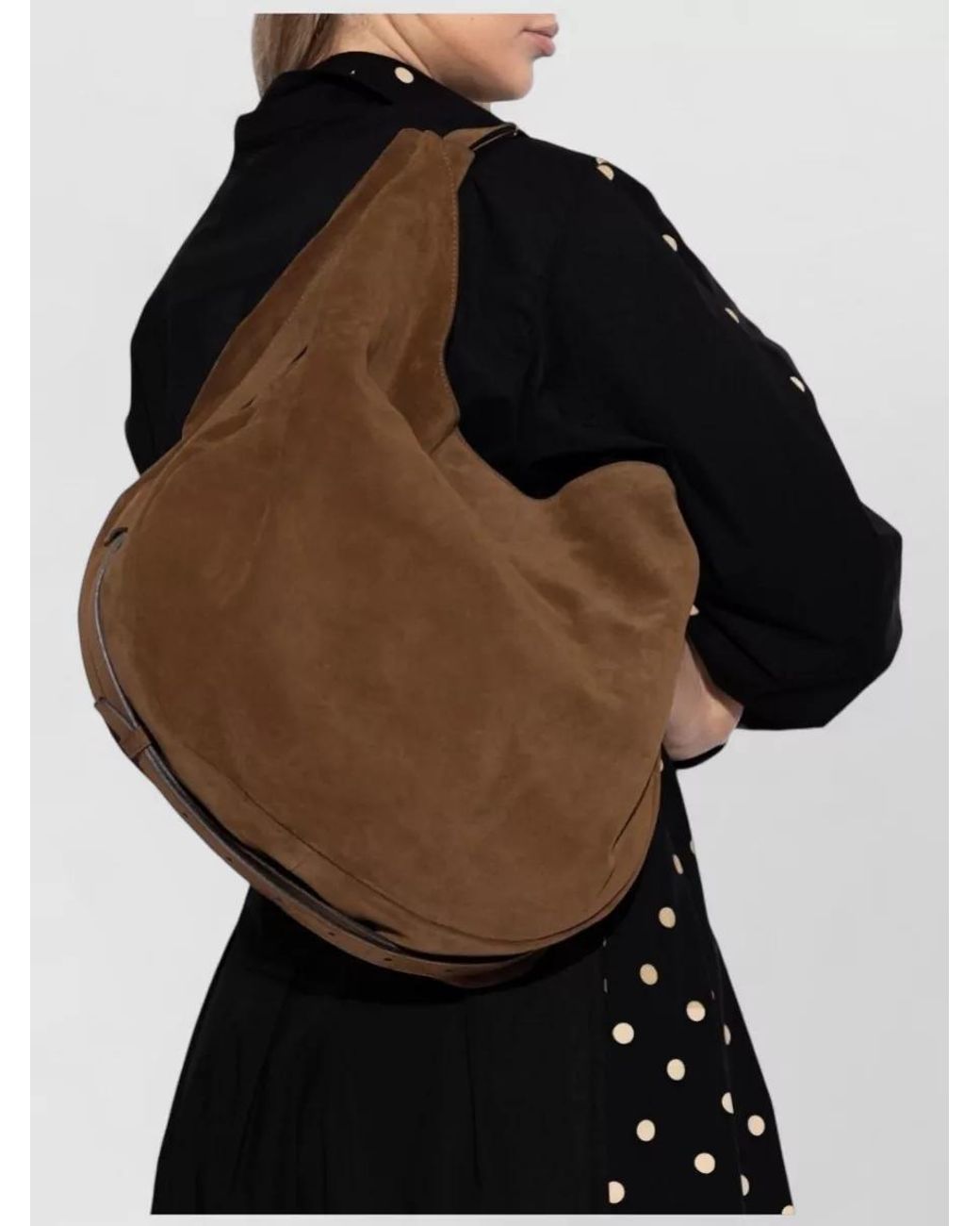 Moschino Brown Leather Tote Bag