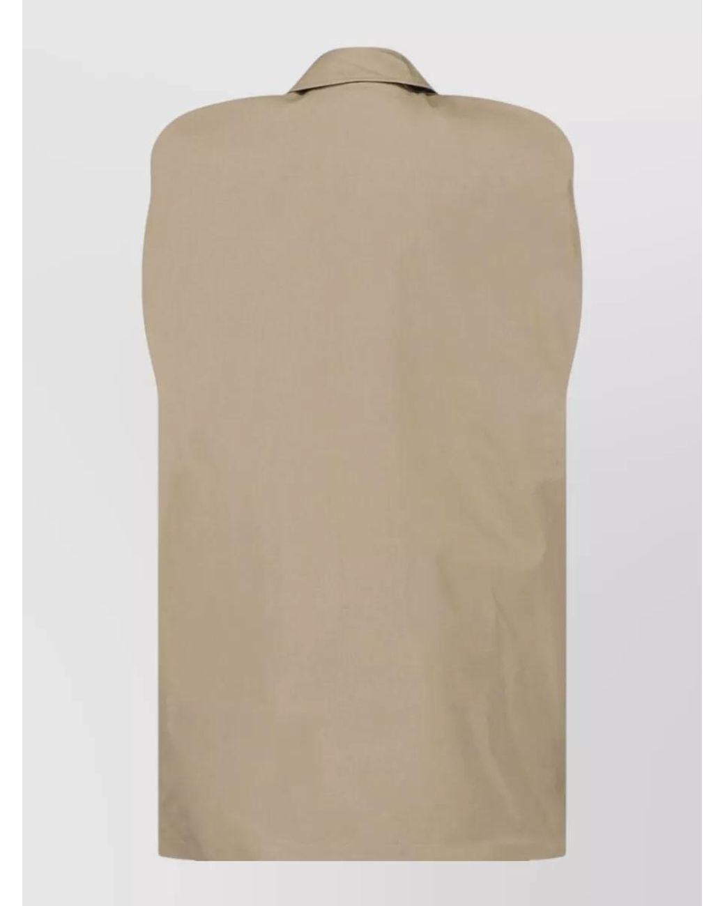 MM6 by Maison Margiela Natural Cotton Cape