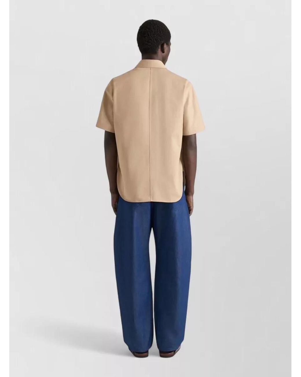 Givenchy Natural Cotton Short-Sleeve Shirt for men