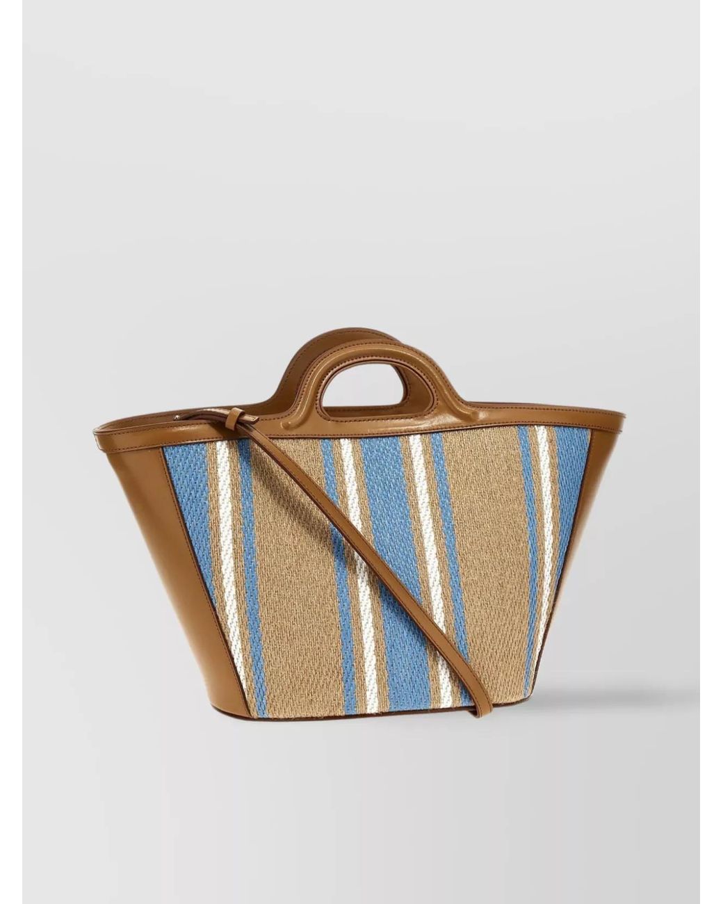 Marni Natural Tropicalia Small Tote Bag