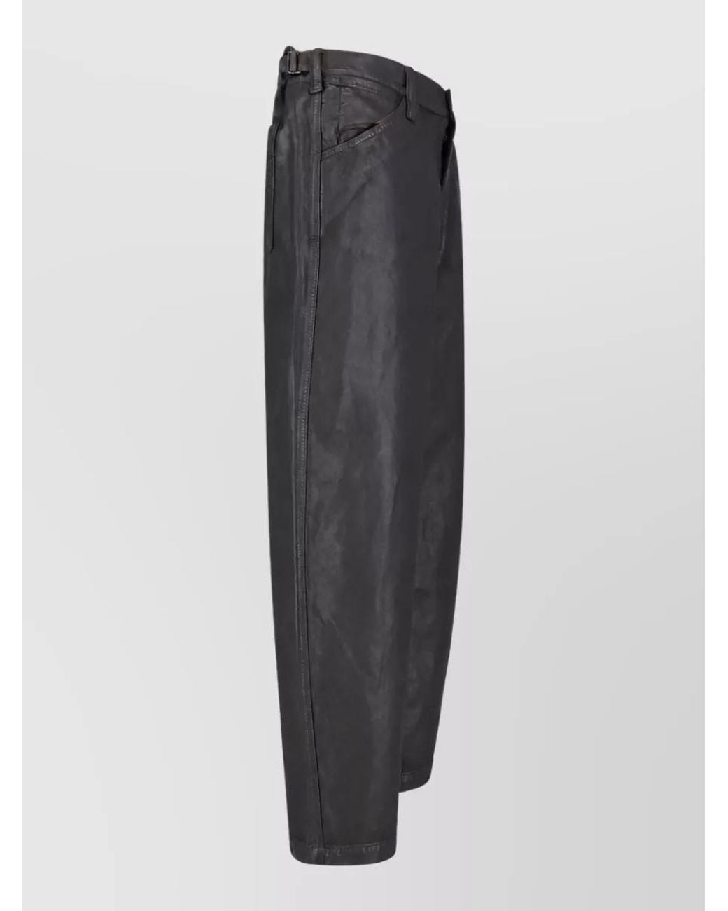 Lemaire Gray Straight-Leg Denim Jeans for men