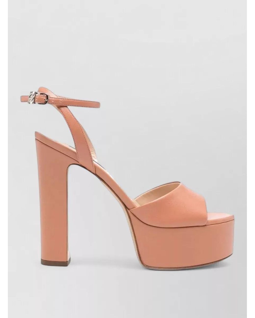 Casadei Pink Leather Sandals