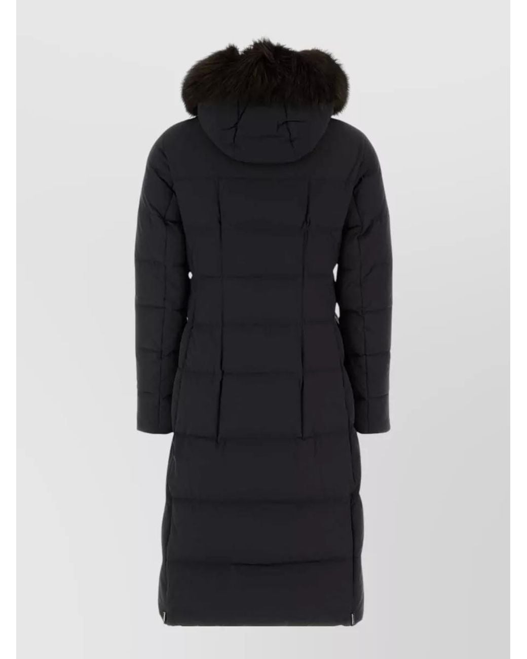 Moorer Black Down Puffer Jacket