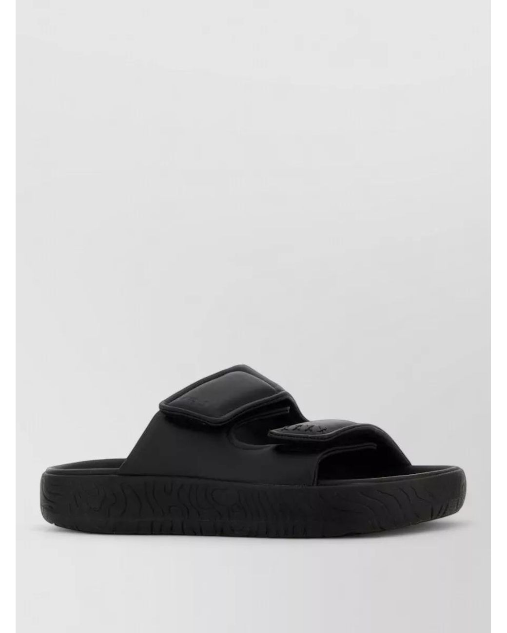 Veja Black Leather Slippers