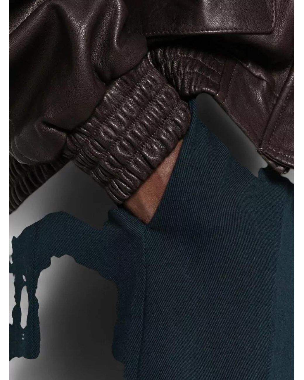 Forte_forte Blue Cotton Wide-Leg Trousers