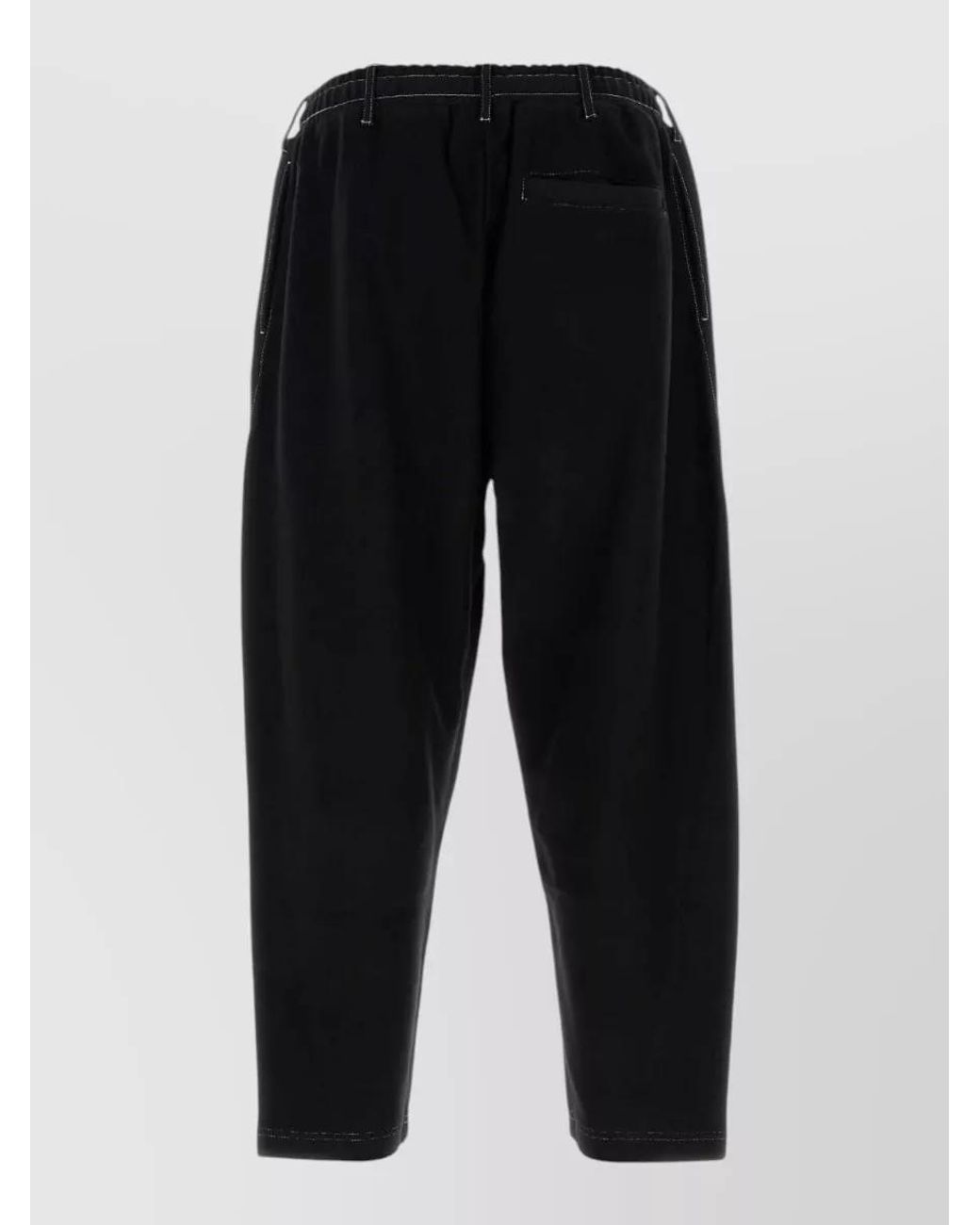 Moschino Black Cotton Joggers for men