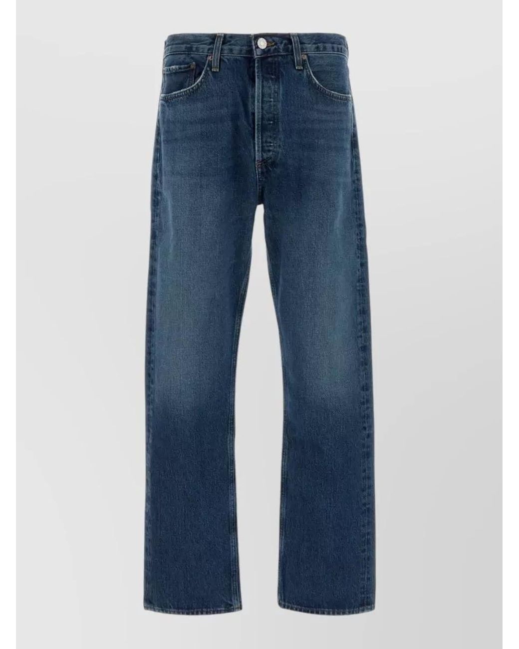 Agolde Blue Denim Jeans for men