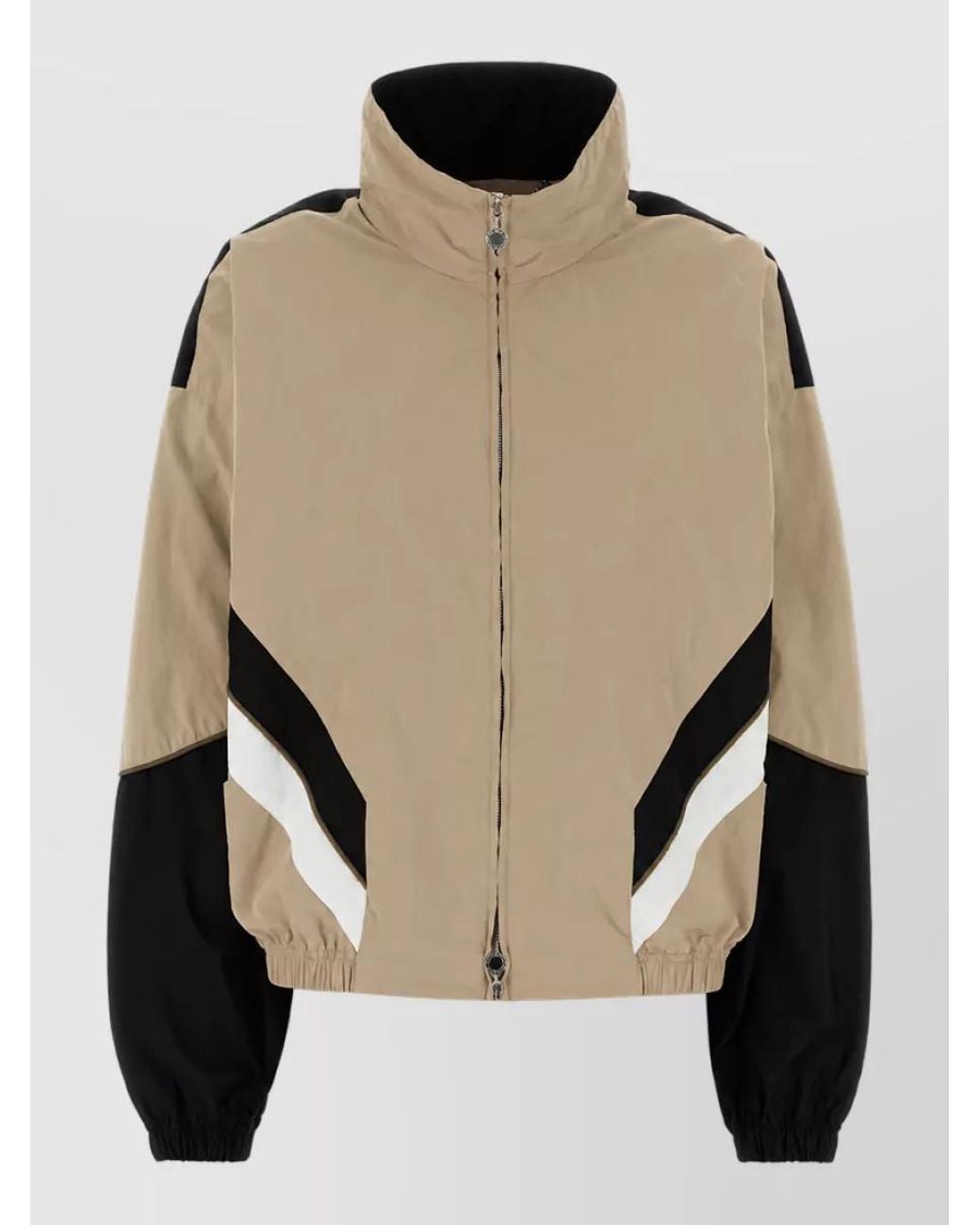 Stella McCartney Natural Oversized Bomber Jacket