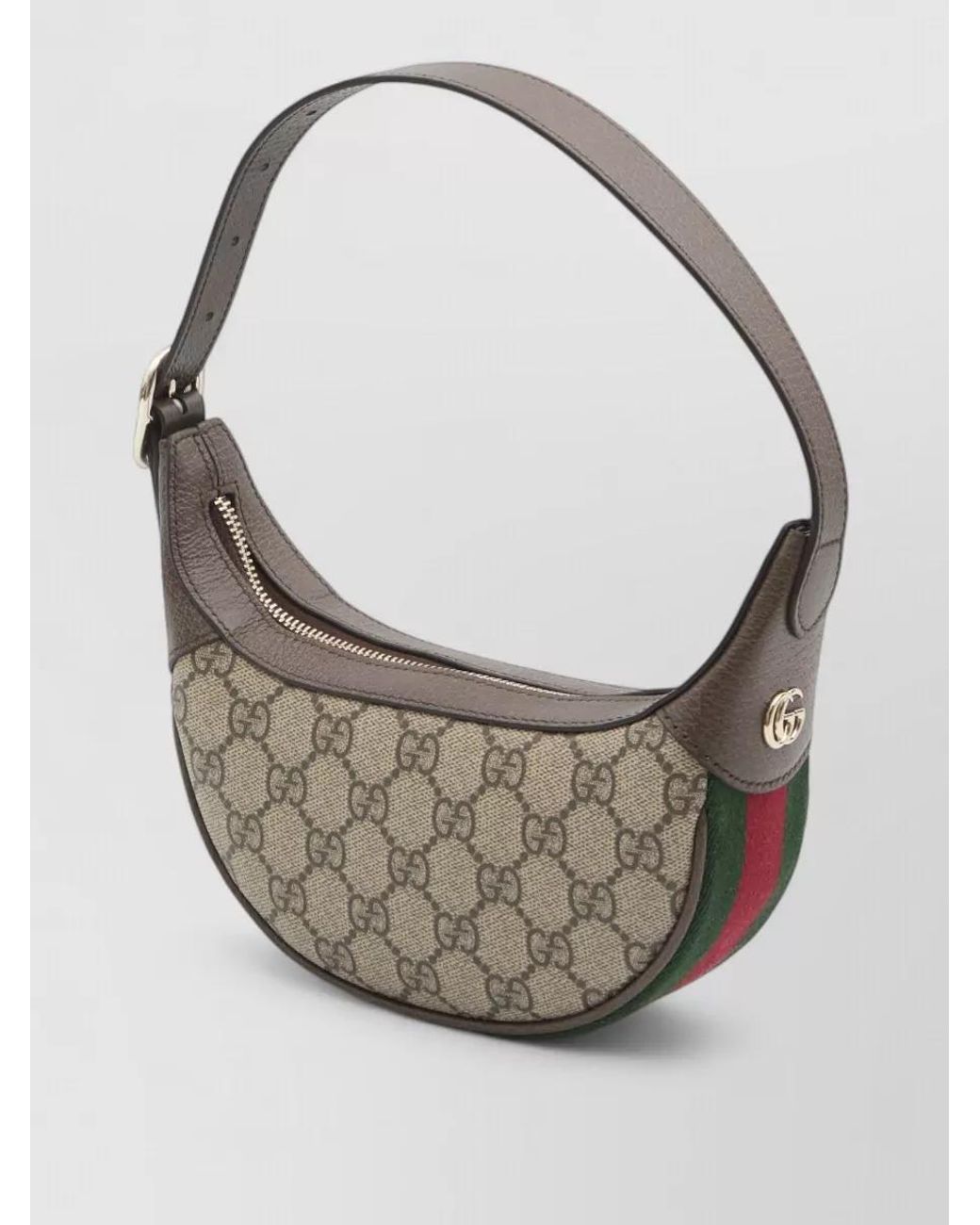 Gucci Gray Ophidia Small Shoulder Bag