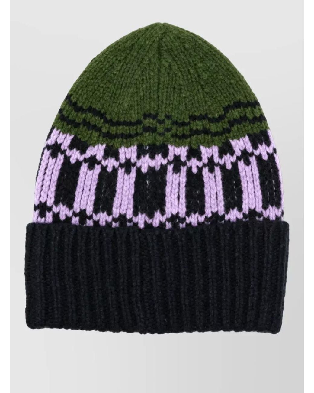 Marni Green Wool Beanie