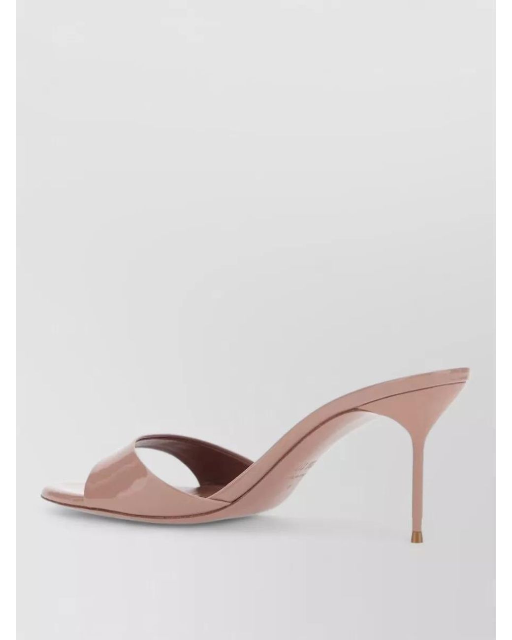 Paris Texas Pink Patent Leather Heeled Sandals