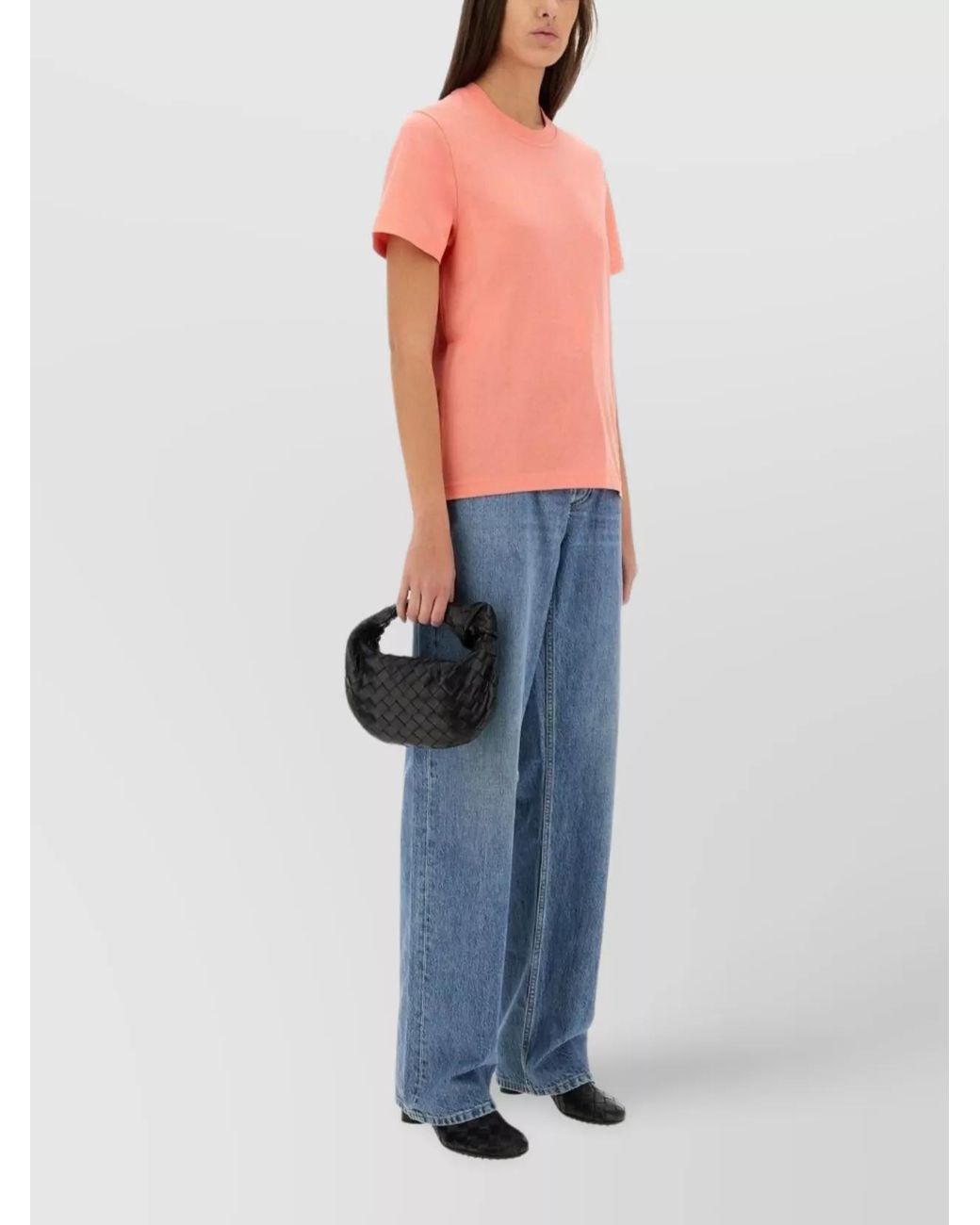 Bottega Veneta Orange Jersey T-Shirt