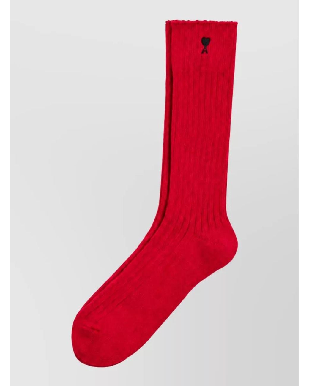 AMI Embroidered Socks