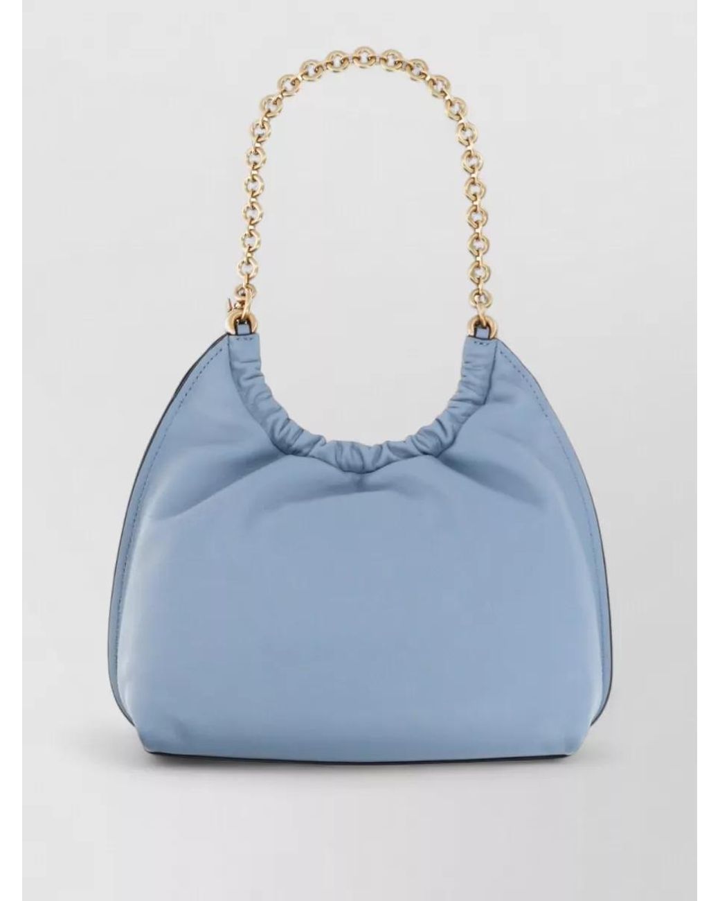 Michael Kors Blue Na Leather Shoulder Bag
