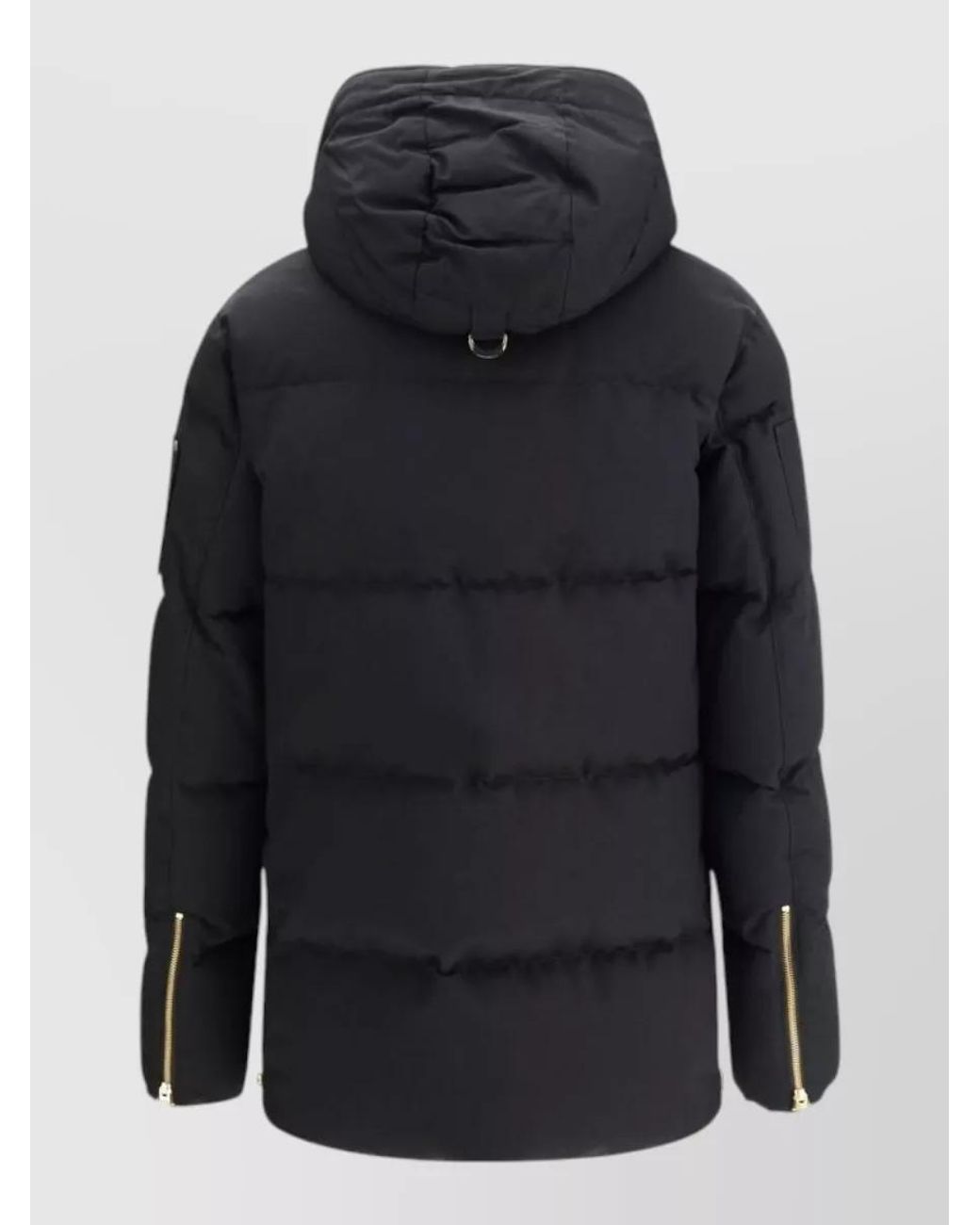 Moose Knuckles Blue Cotton Padded Coat for men