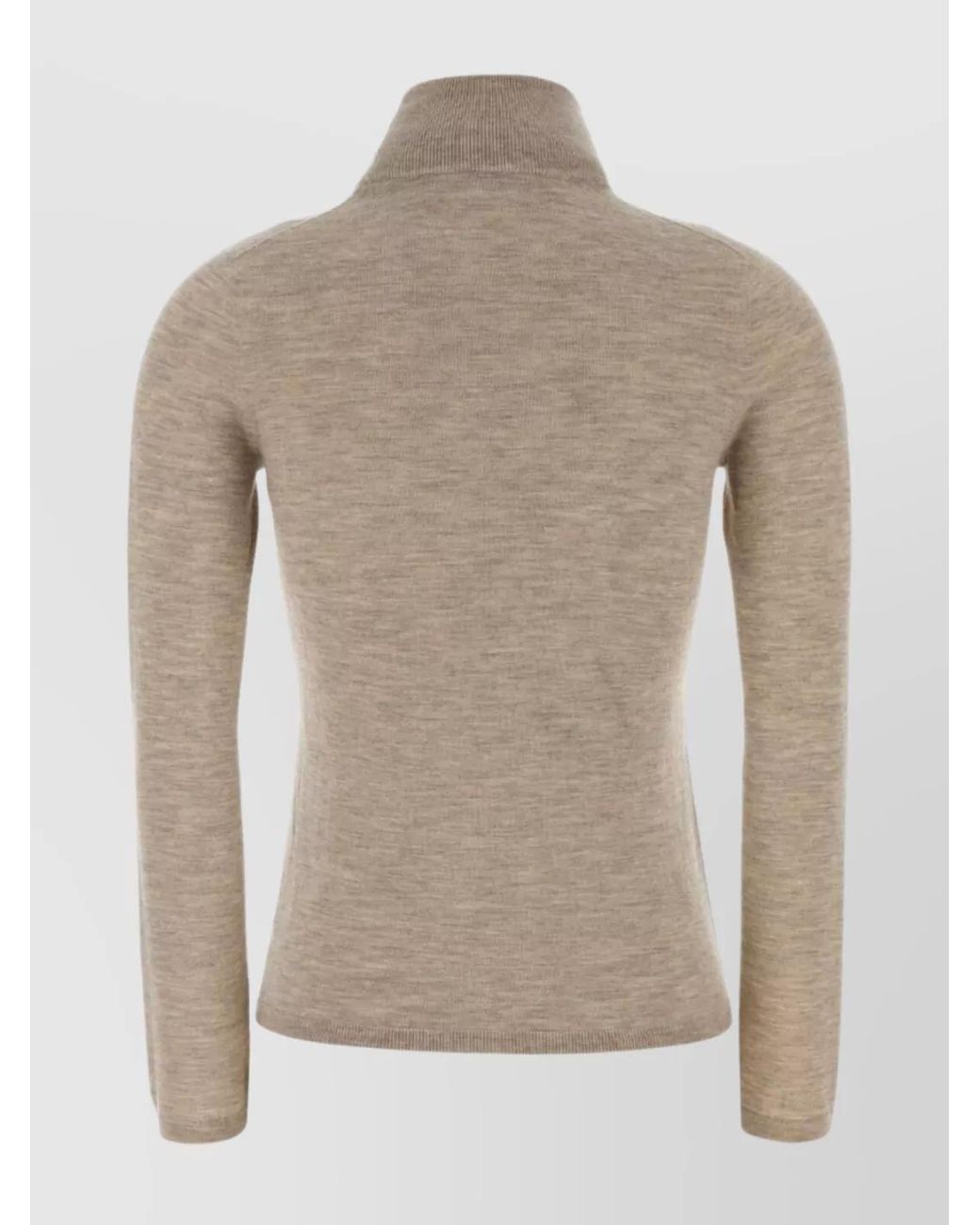 Max Mara Multicolor Cashmere Turtleneck Sweater