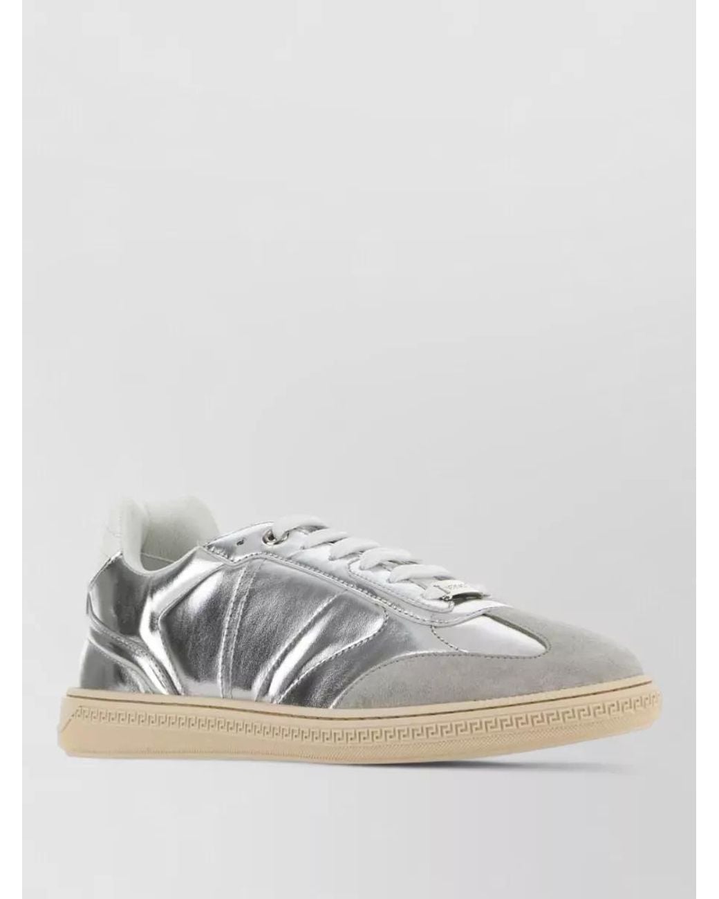 Versace Multicolor Leather Low-Top Sneakers for men