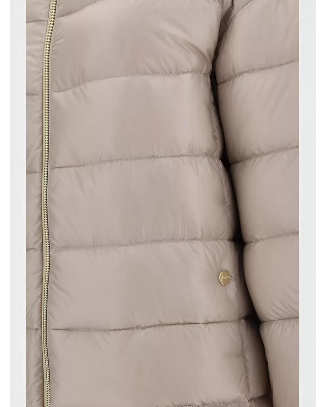 Herno Natural Down Matilde Midi Puffer Jacket