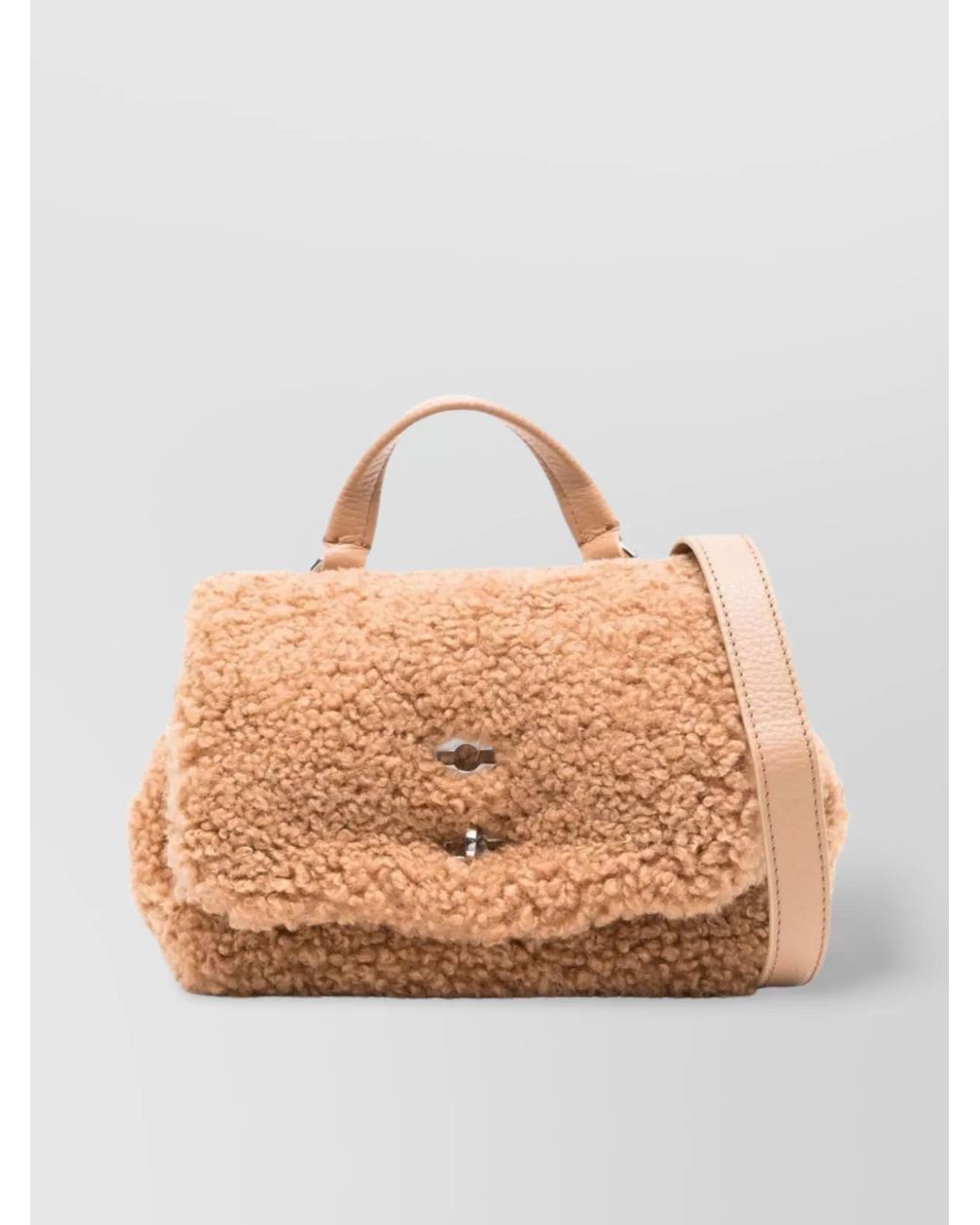 Zanellato Natural Leather Crossbody Bag