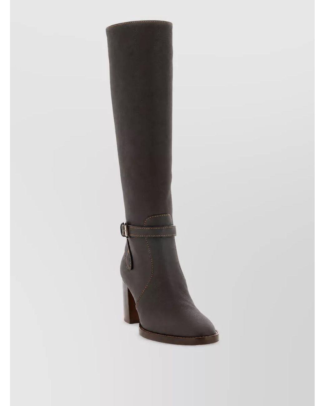Gianvito Rossi Brown Leather High Boots