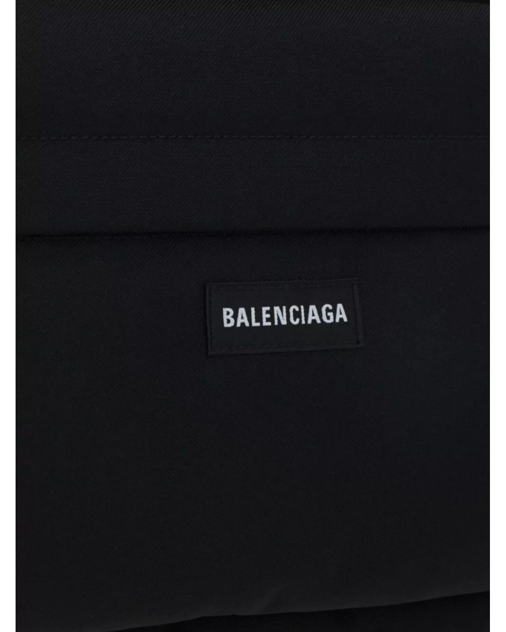 Balenciaga Blue Nylon Backpack for men