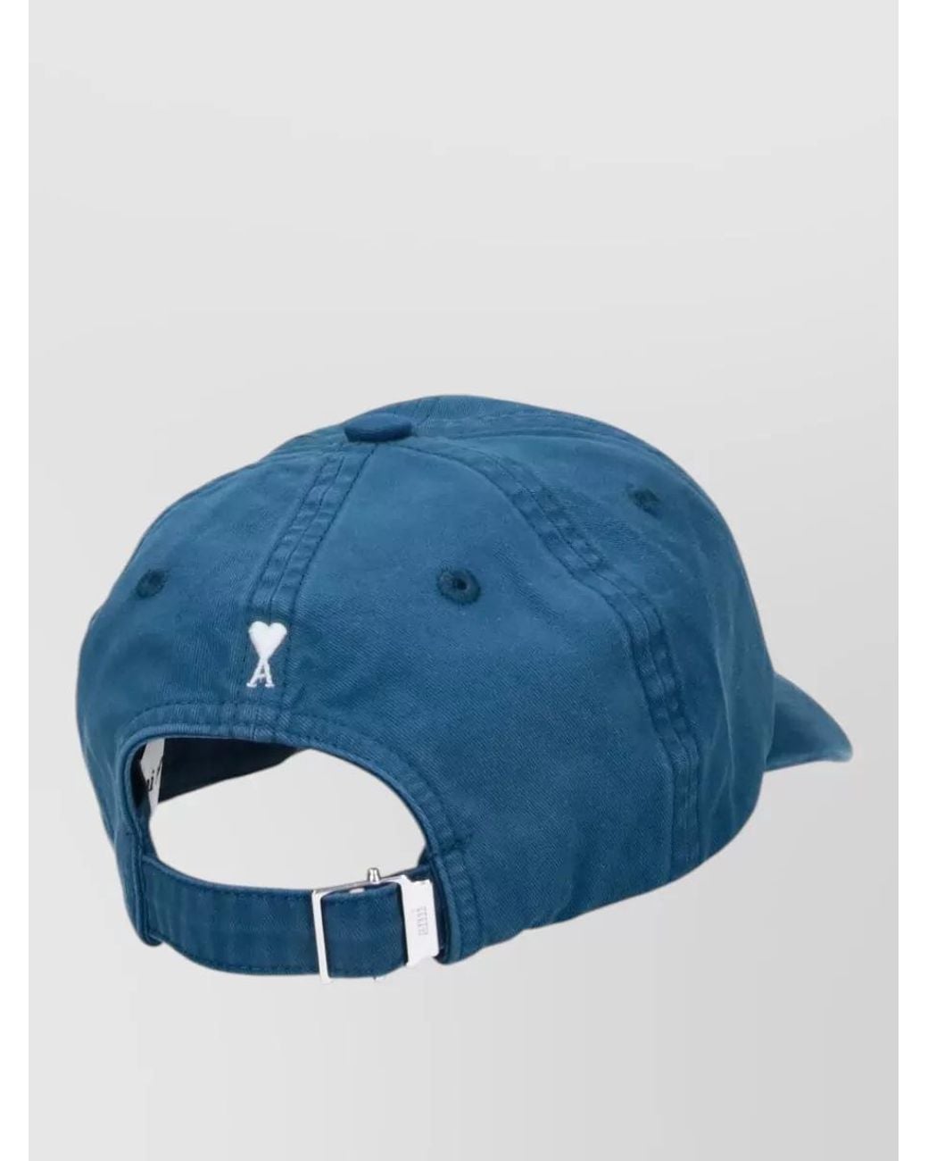 AMI Blue Cotton Baseball Cap